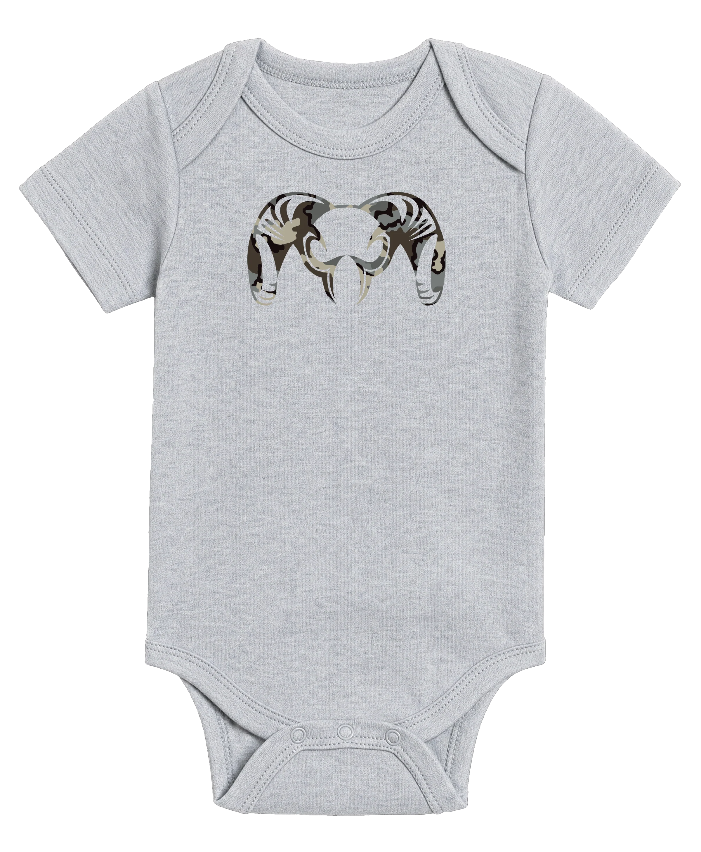 KUIU Vias Ram Baby One-Piece | Heather Grey