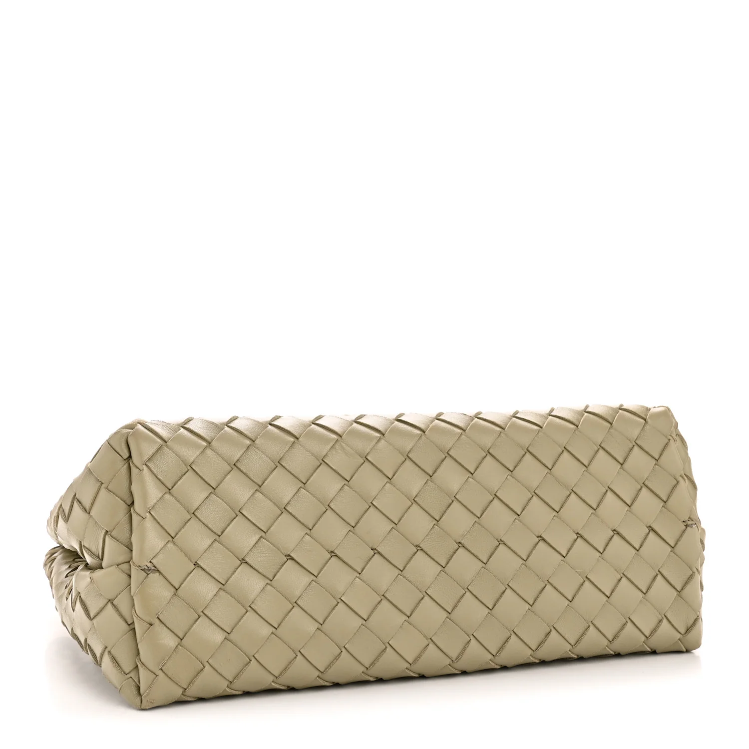 Nappa Intrecciato Medium Andiamo Shoulder Bag Travertine - Top Club