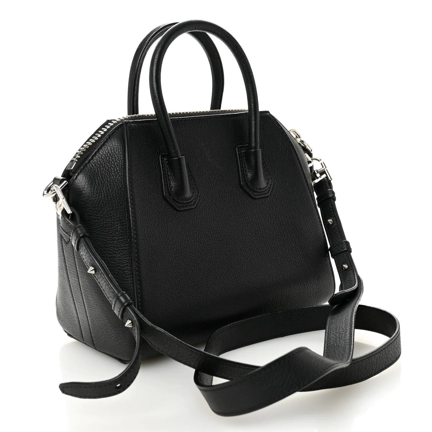Sugar Goatskin Mini Antigona Black - Top Club