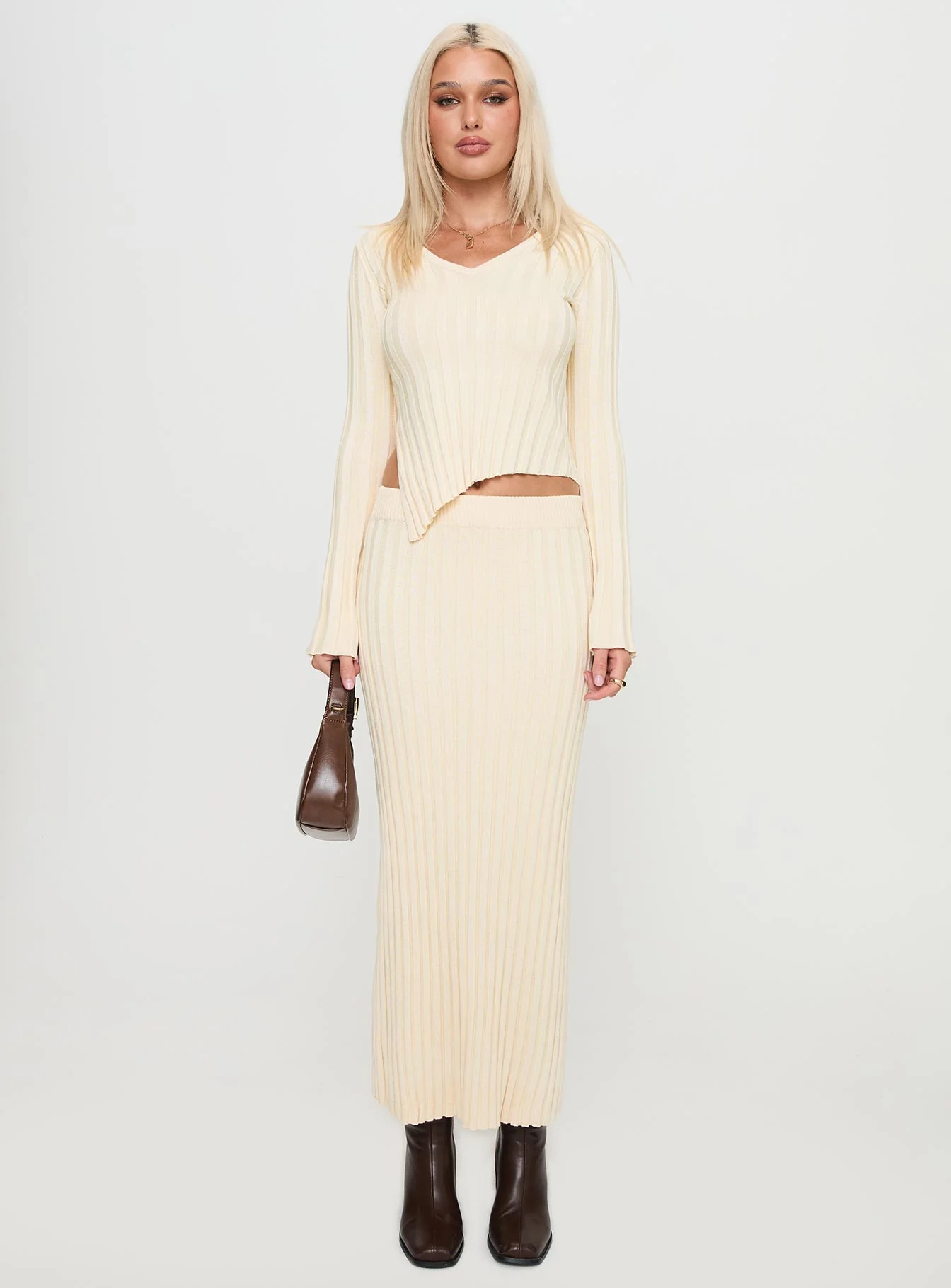 Ozias Knit Set Cream