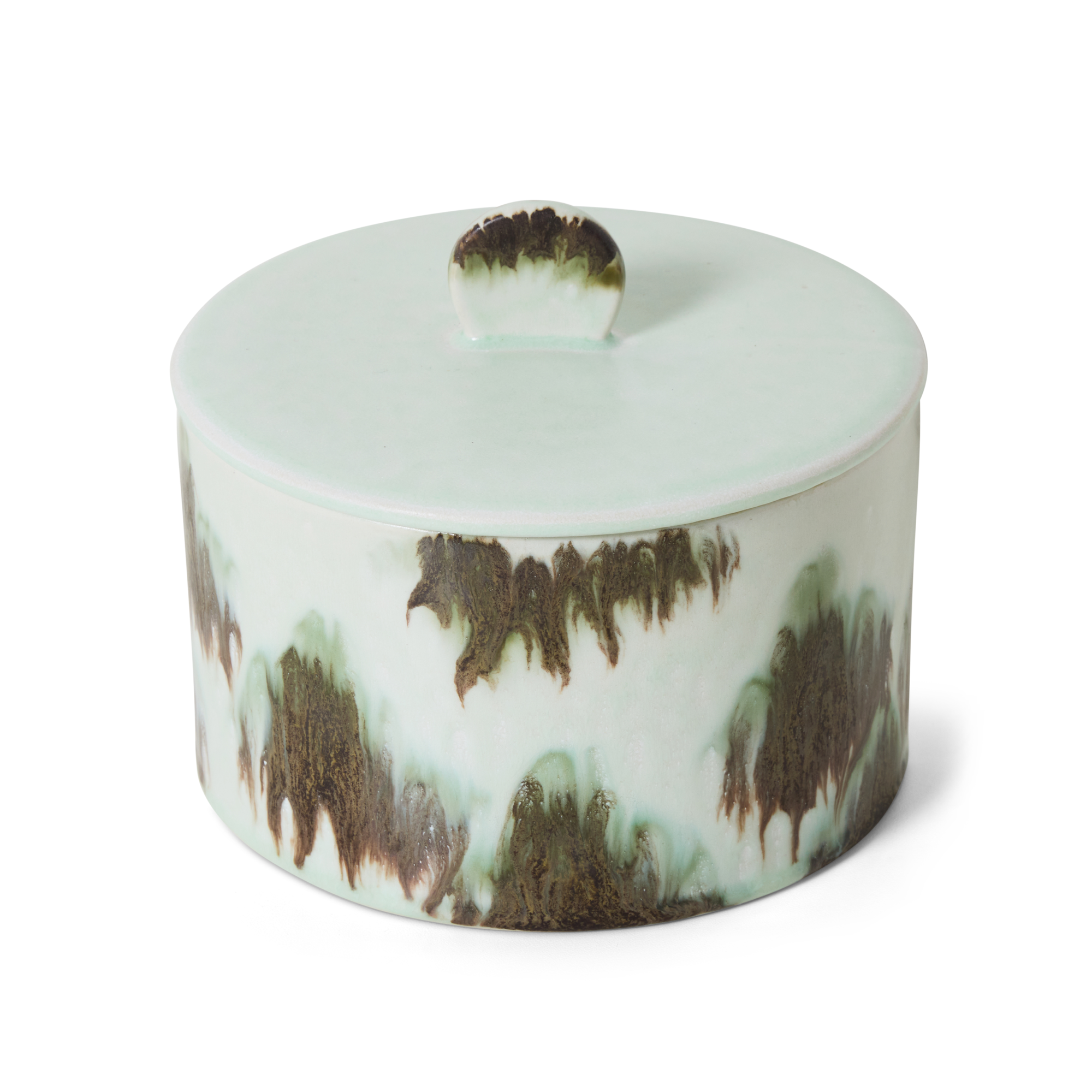 Servies 70's Ceramics koektrommel tide