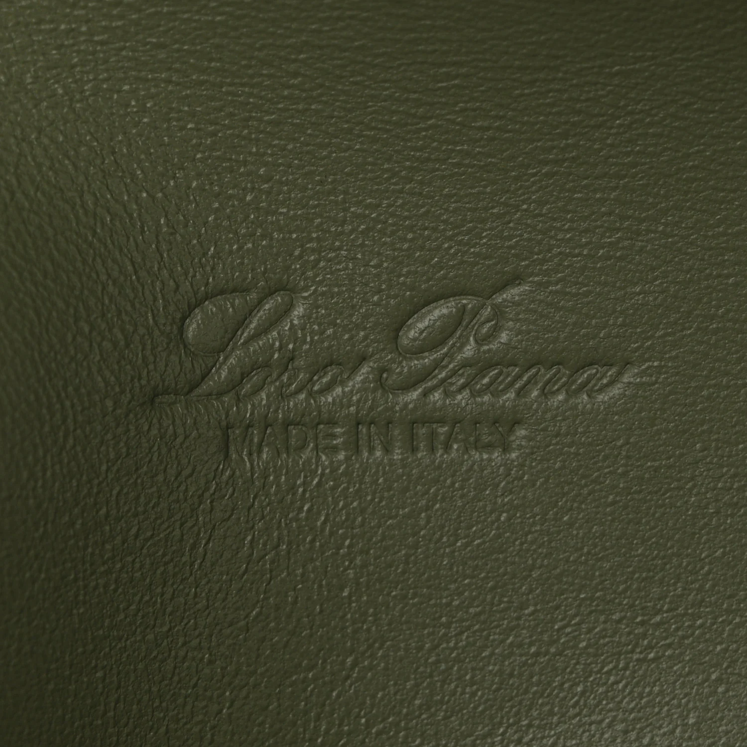 Grained Calfskin L19 Extra Pocket Pouch Sage Brush Leaves - Top Club