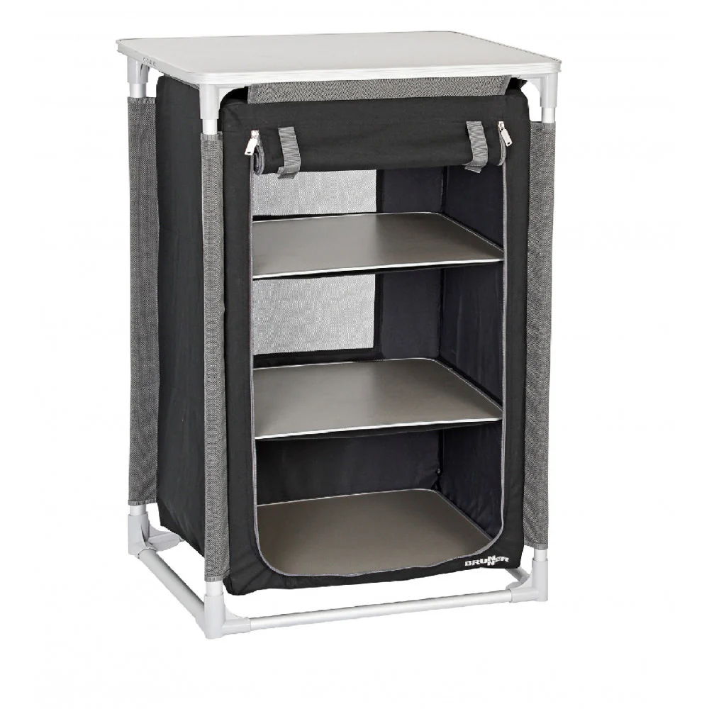Brunner AZABACHE LS 3 Shelves - Detachable camping cabinet