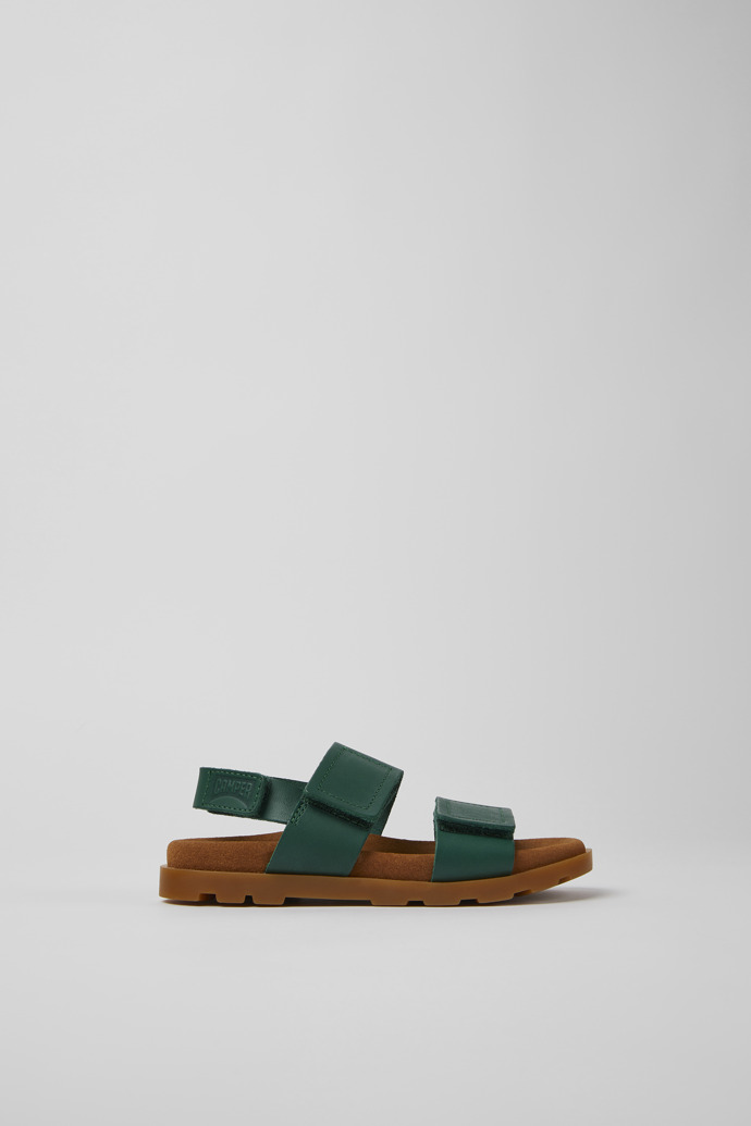 Brutus Sandal Green Leather Sandals for Boys