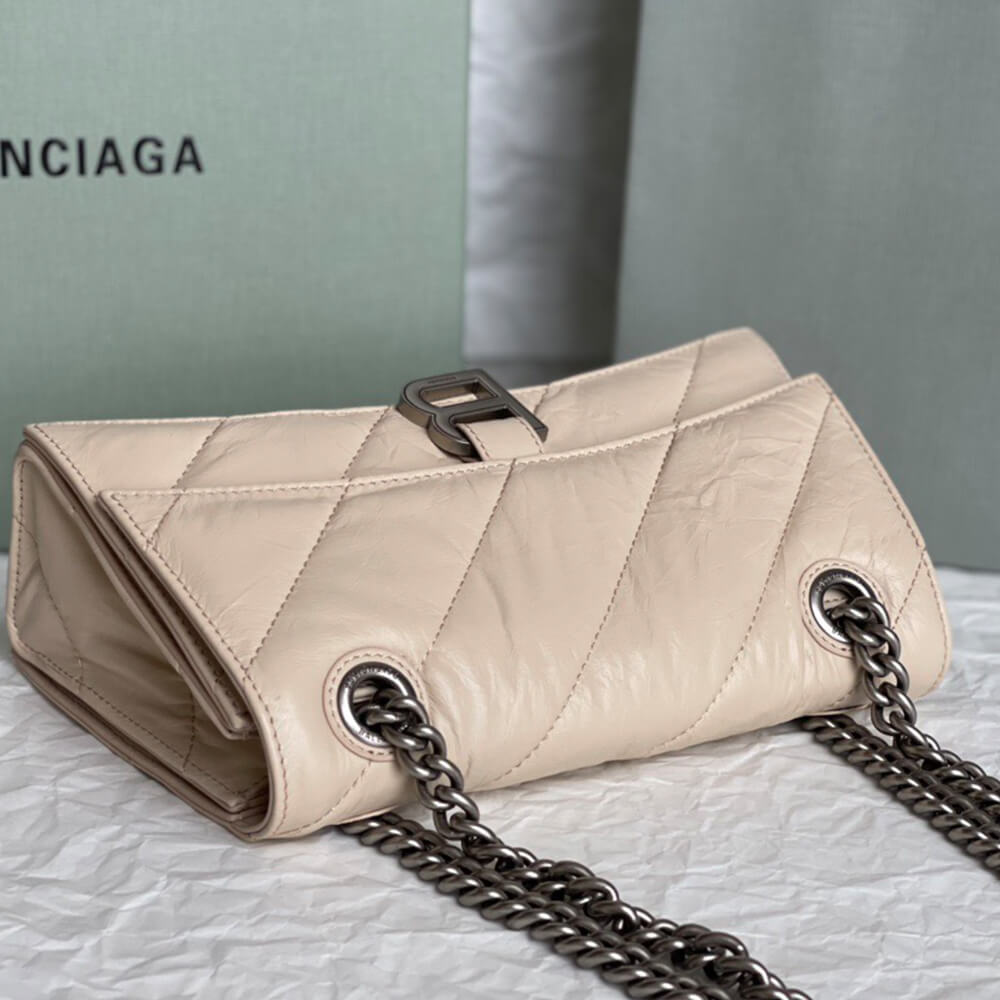 Balenciaga Women s Crush Chain Bag Small(HIGH-END GRADE) - Top Club