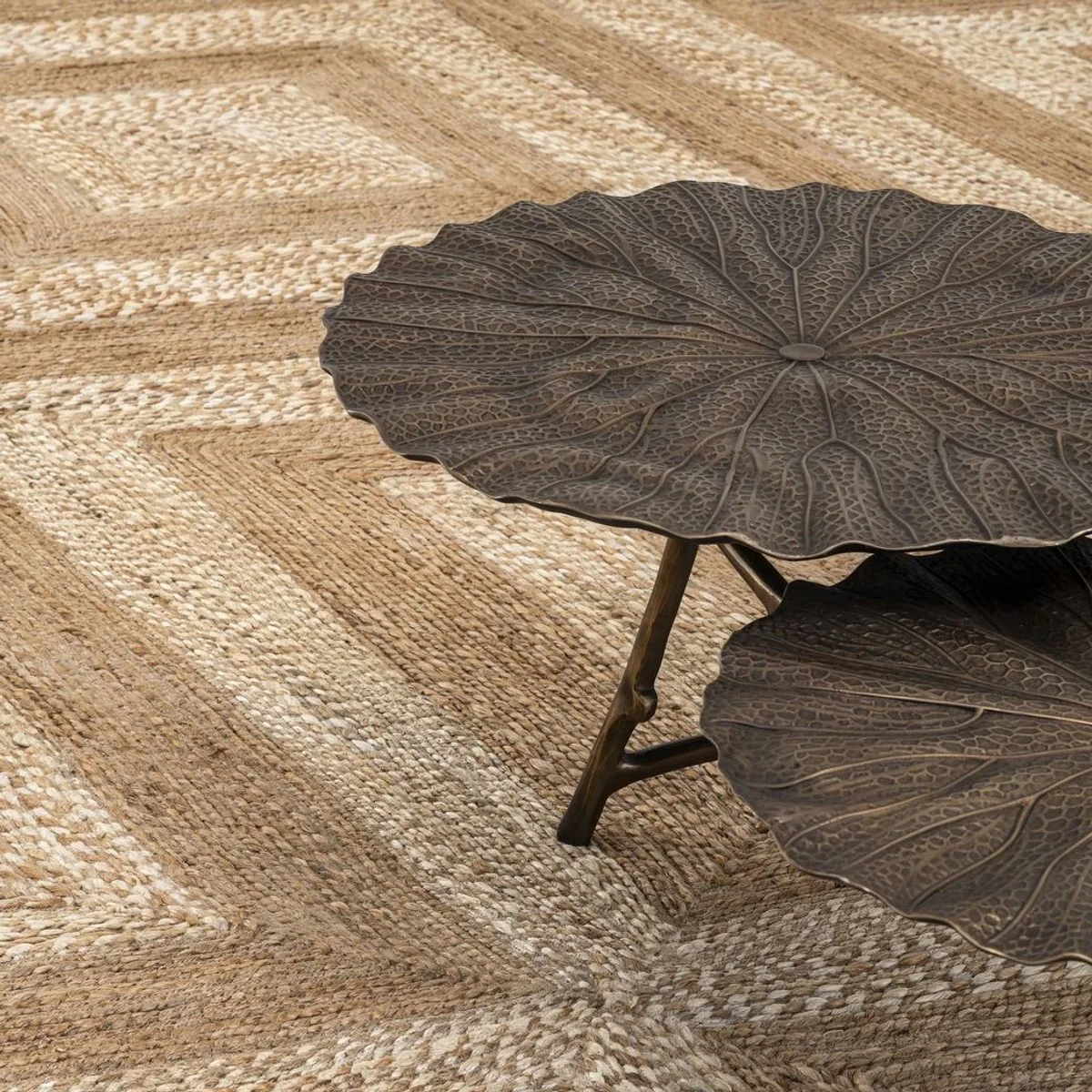 Luxury hemp carpet natural colors 300 x 400 cm - handwoven living room & hotel carpet - living room decoration accessories - luxury quality