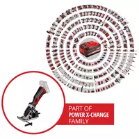 Cordless Mini Rundsäge TE-CS 18/89 Li - Only