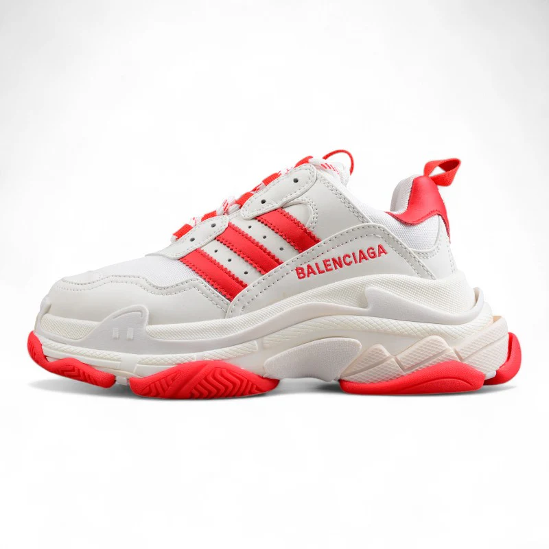 Balenciaga x adidas Triple S White Red - Sneaker Replica Workshop