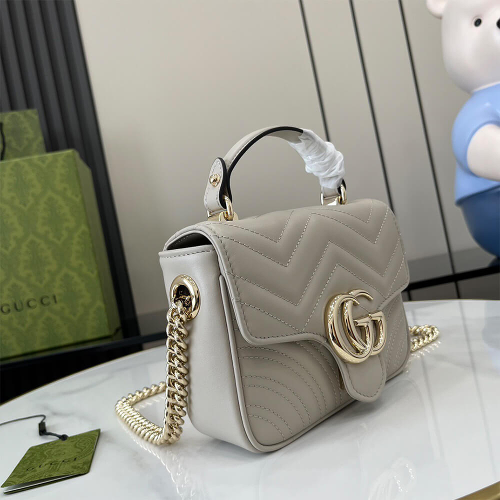 GG Marmont mini top handle bag - Top Club
