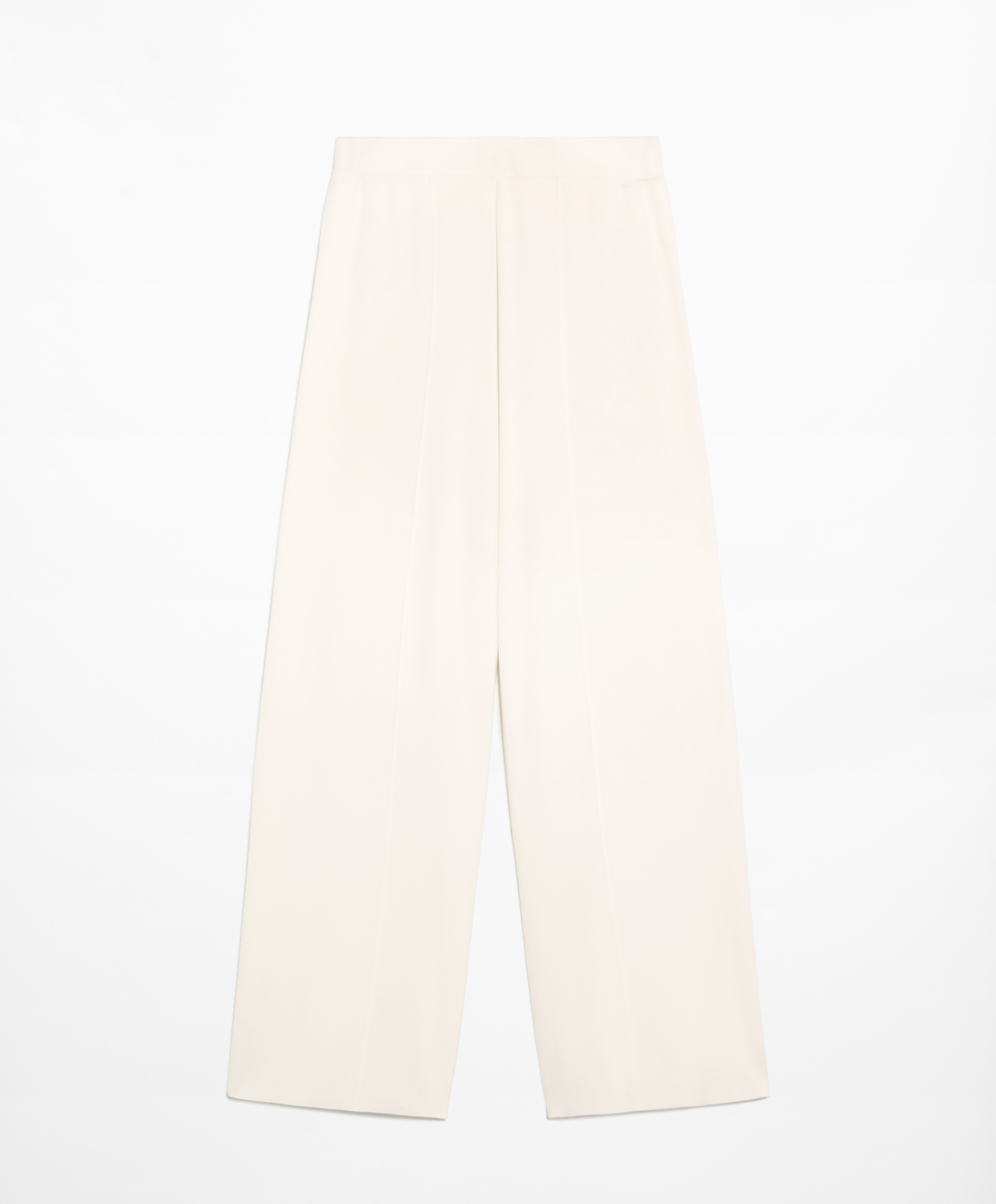 OYSHO Straight fit knit trousers