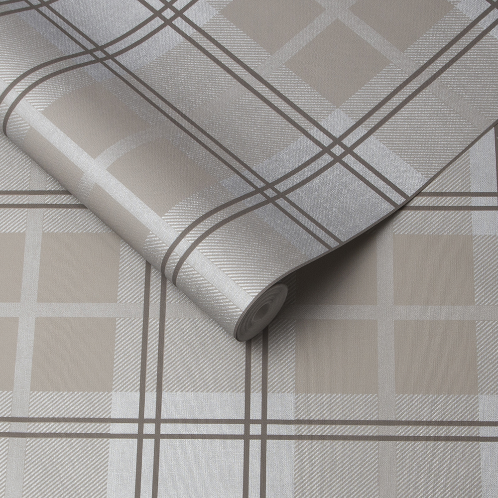 Graham & Brown  vliesbehang  Tartan Earth Graham & Brown  vliesbehang  Tartan Earth