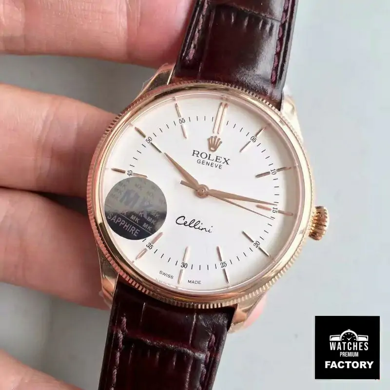 Rolex Cellini 50505 MKS Factory V4 White Dial