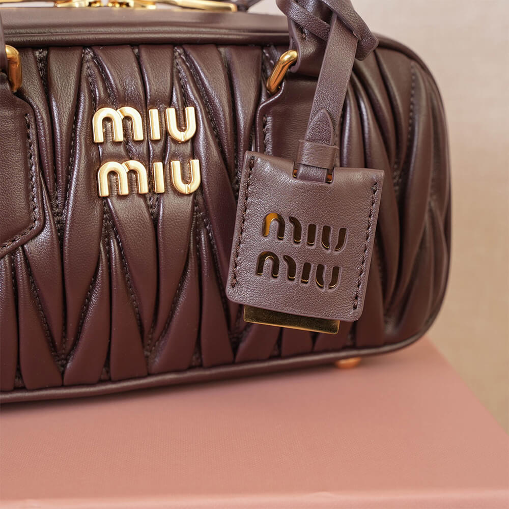 MIUMIU Medium Arcadie matelasse nappa Bag(HIGH-END GRADE) - Top Club