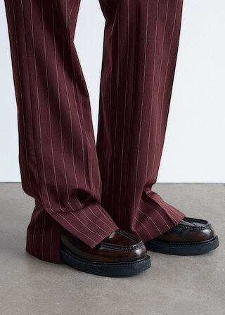 & Other Stories WOOL PRESS-CREASE TROUSERS