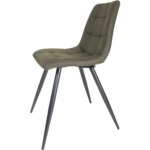 Eetkamerstoel Galgary - Microvezel Army green