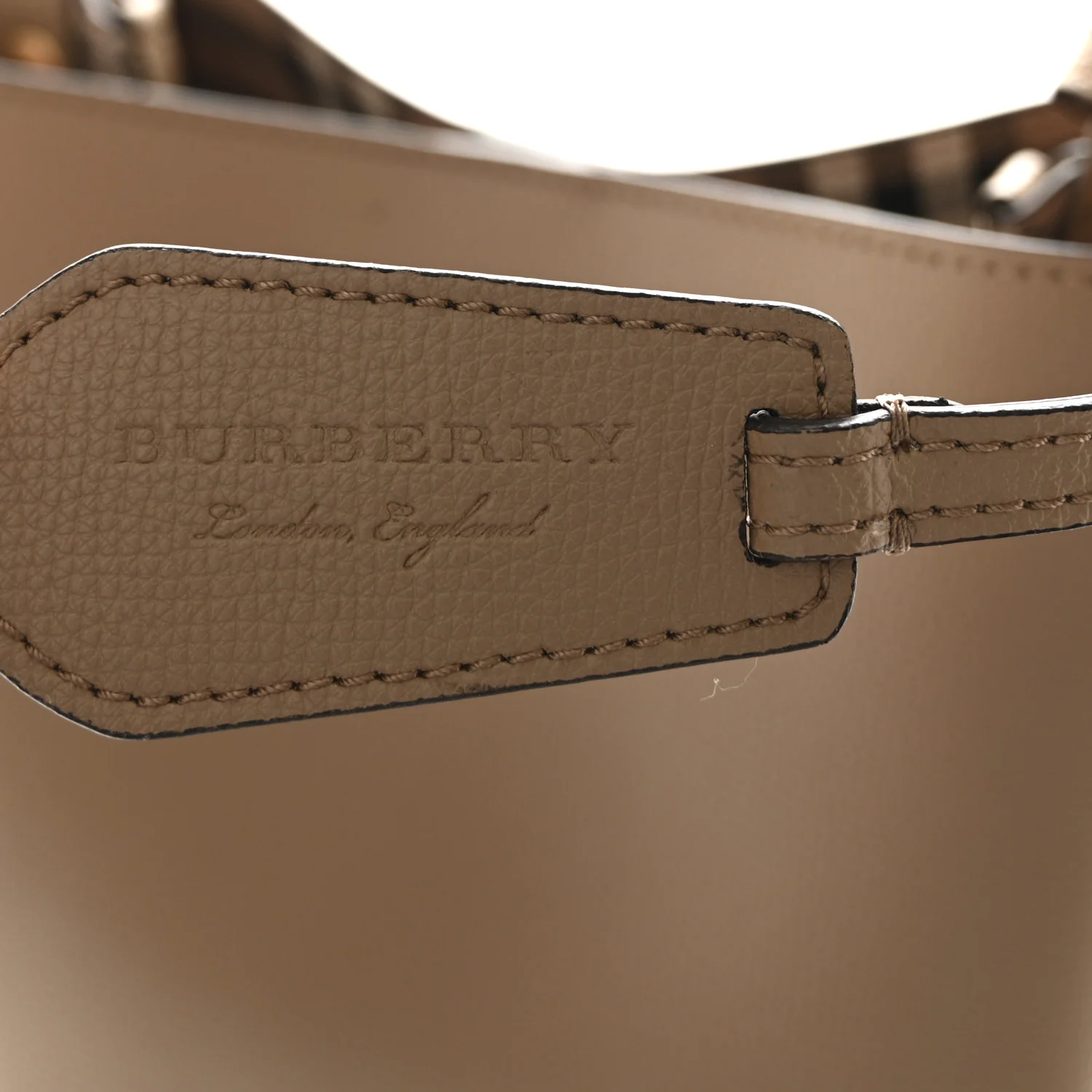 Haymarket Check Colours Small Lorne Bucket Crossbody Beige - Top Club