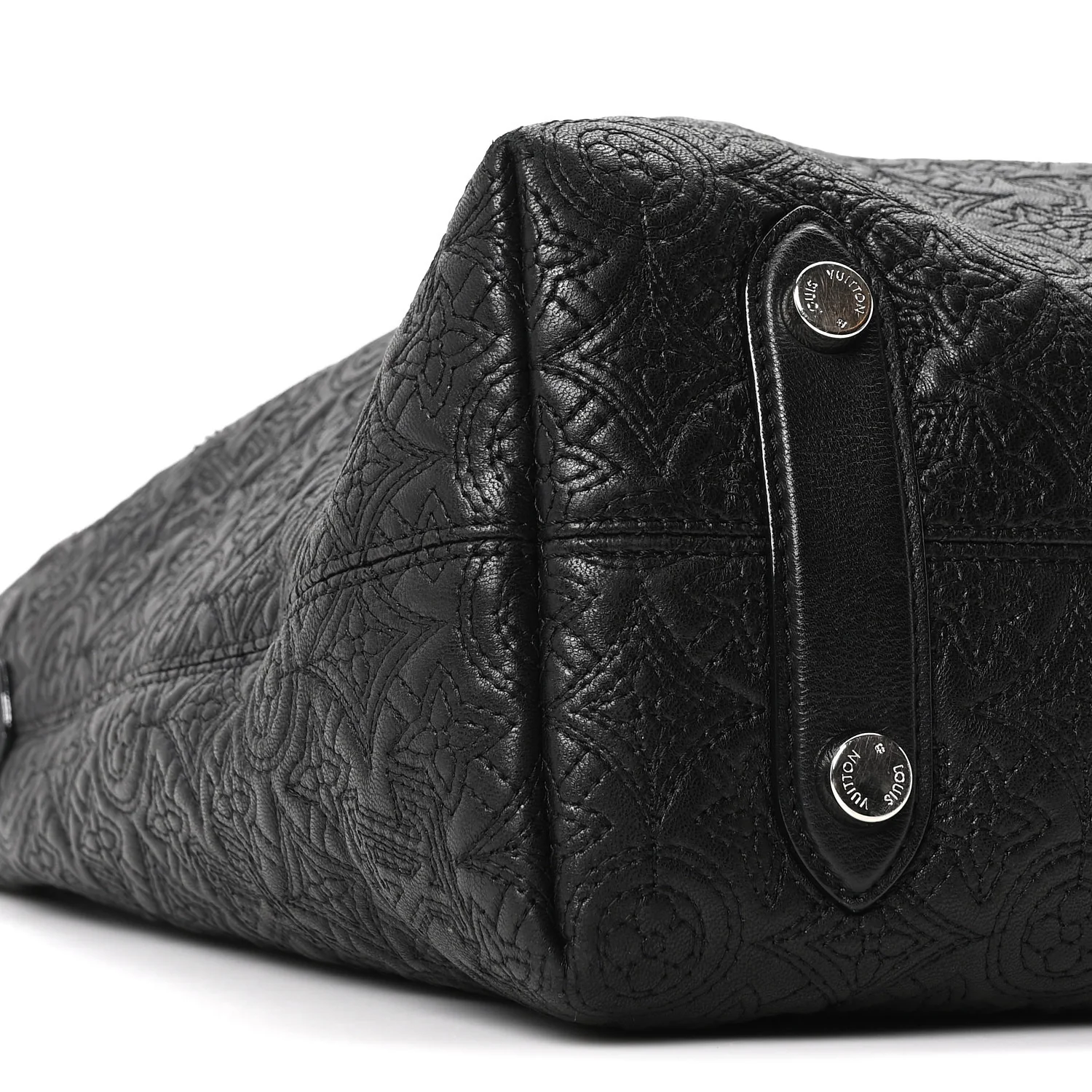 Monogram Lambskin Antheia Hobo PM Black - Top Club