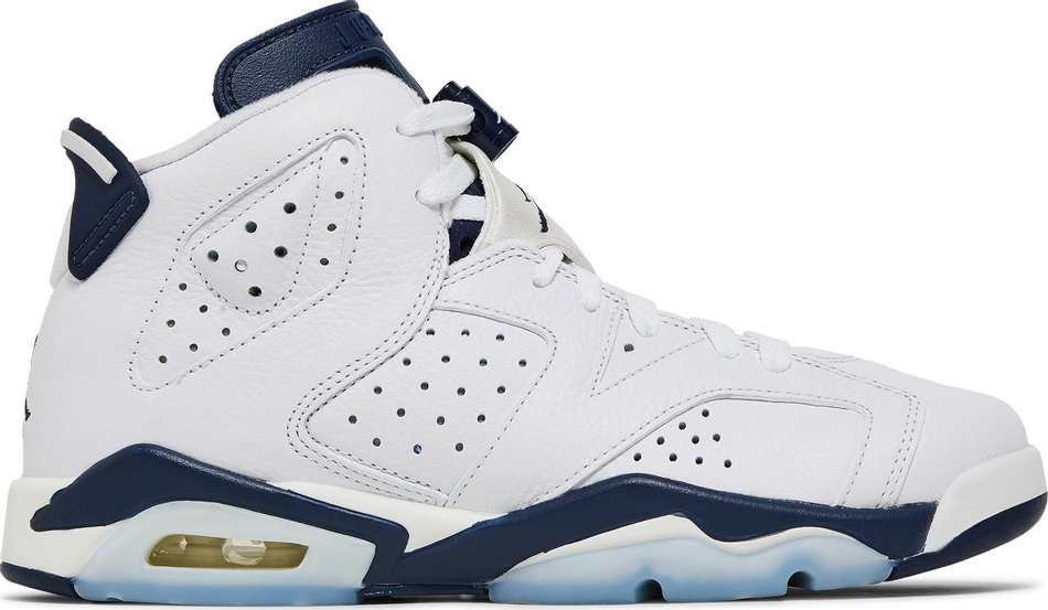 Air Jordan 6 Retro GS  Midnight Navy  2022 384665-141 - Sneaker Replica Workshop