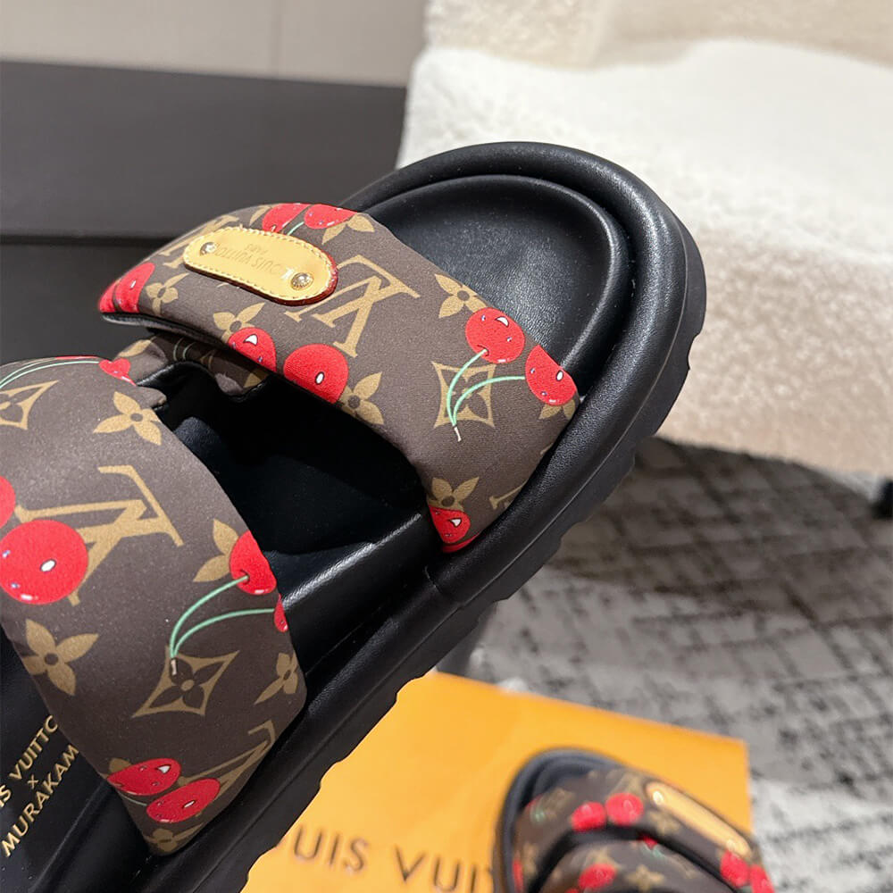 LV x TM Pool Pillow Flat Comfort Mule - Top Club