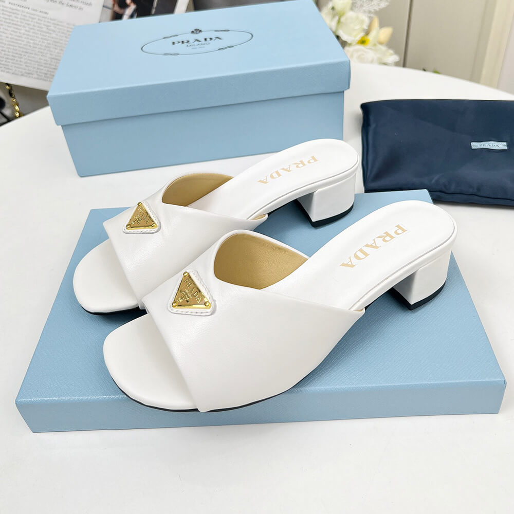 Prada Padded nappa leather sandals - Top Club