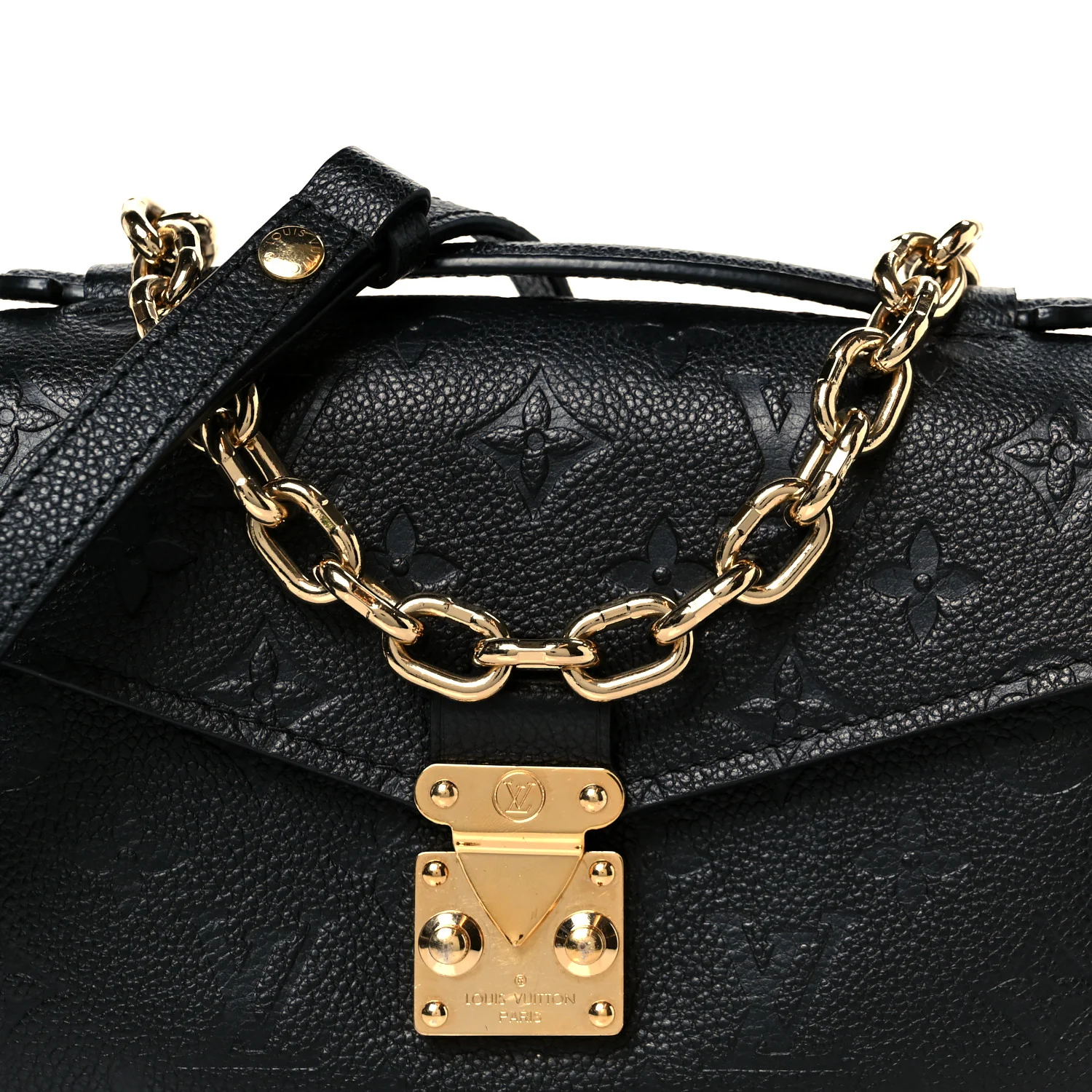 Empreinte Pochette Metis East West Black - Top Club