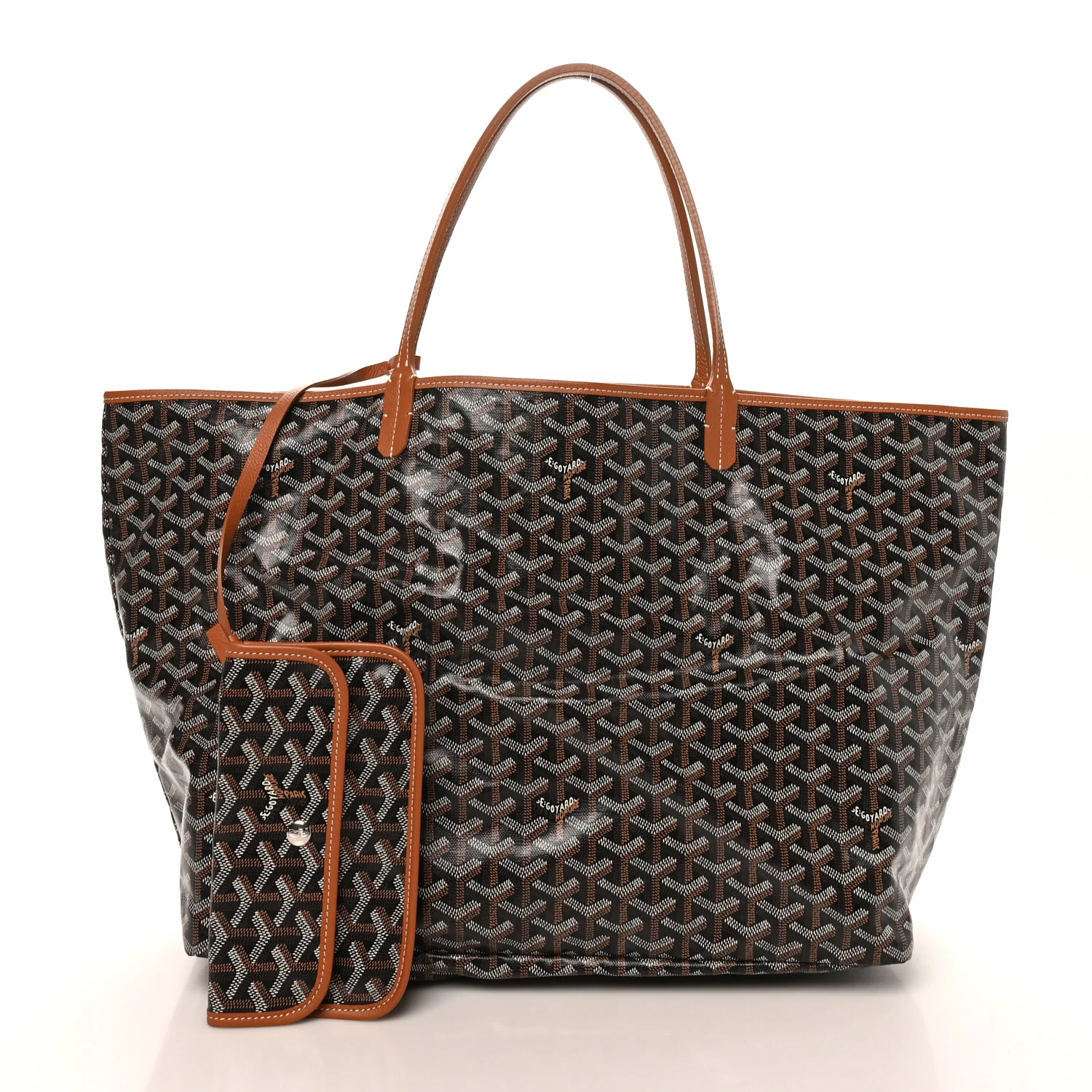 Goyardine Saint Louis GM Black Gold - Top Club