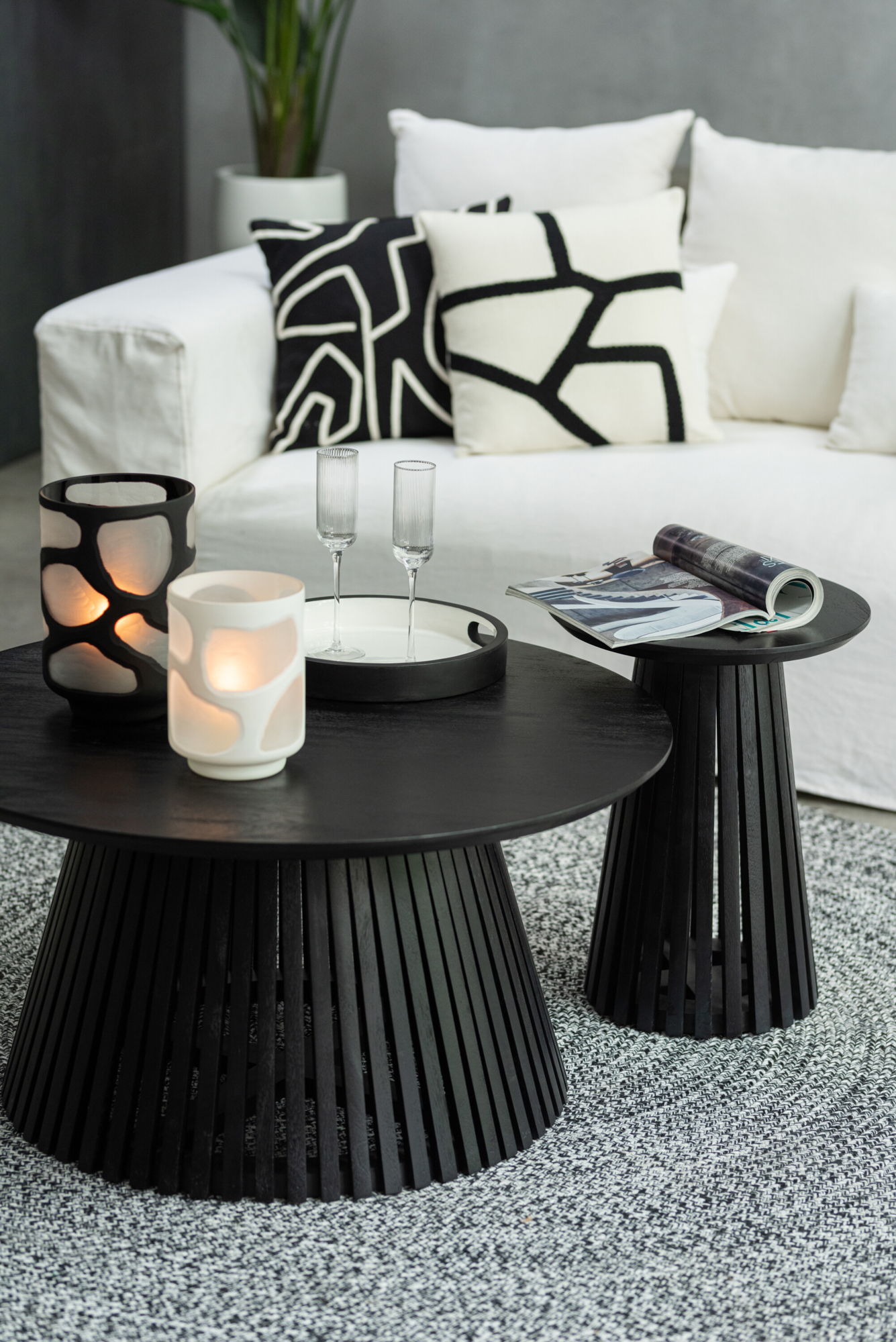 Salontafel Vincent zwart