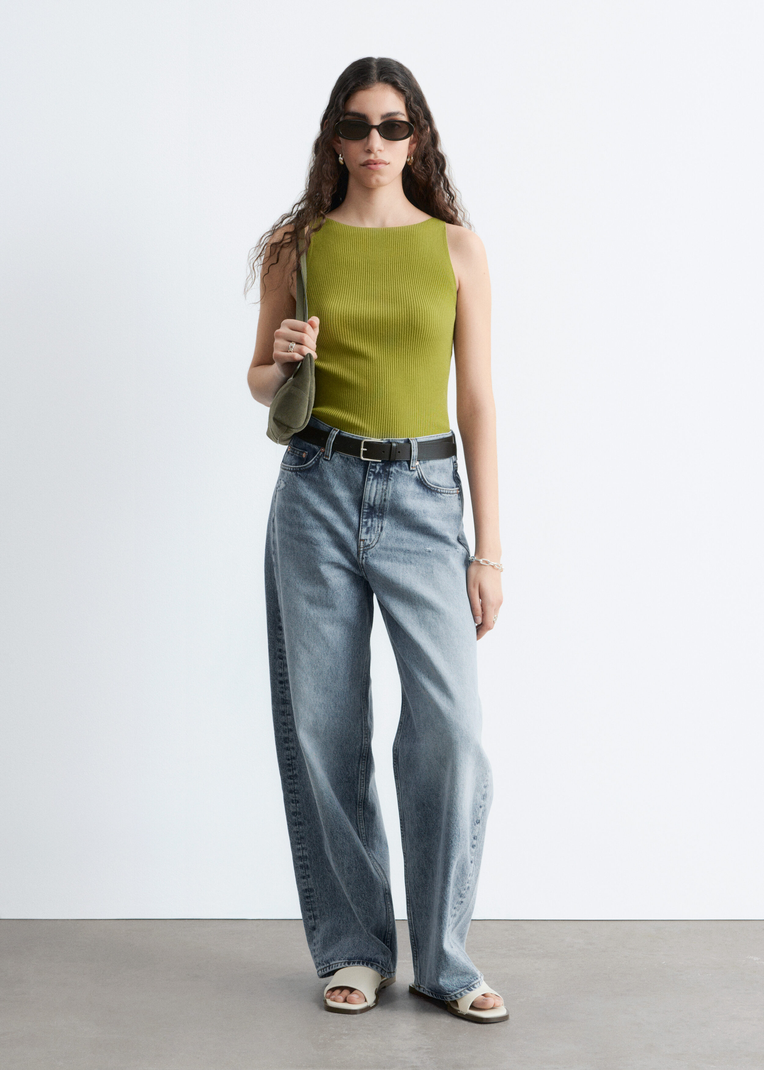 & Other Stories RIB-KNIT TANK TOP