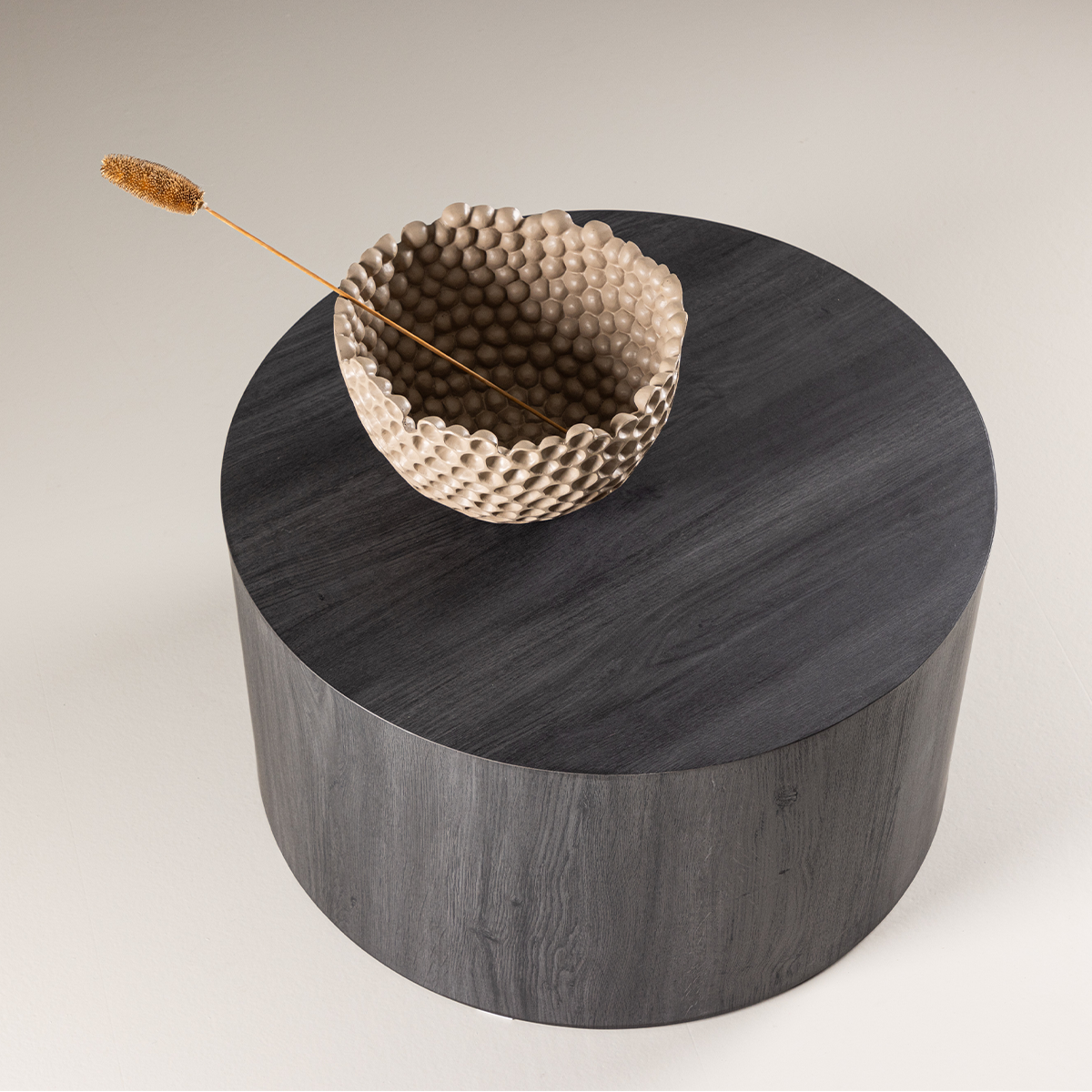 Salontafel Zayn zwart Ø80 cm