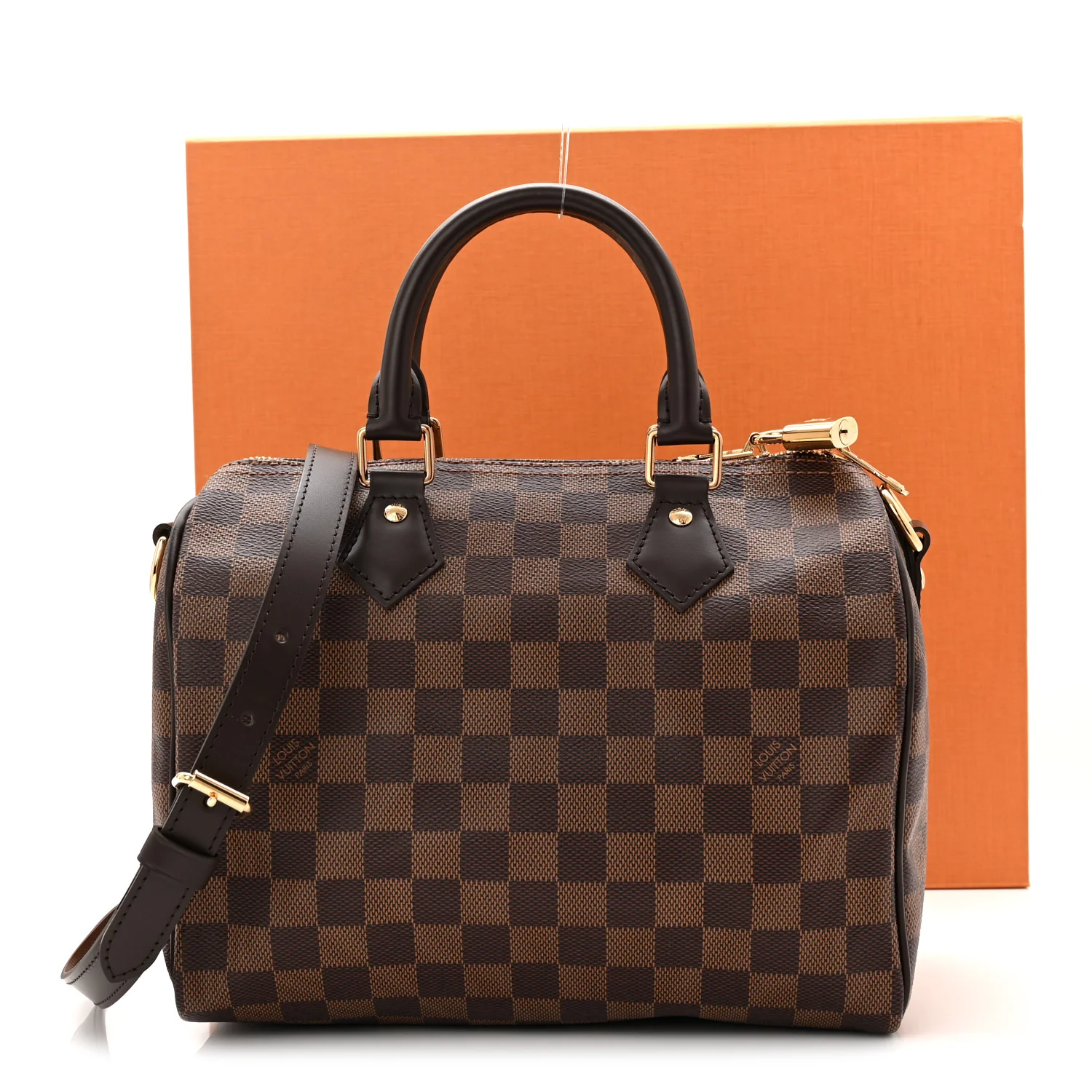 Damier Ebene Speedy Bandouliere 25 - Top Club
