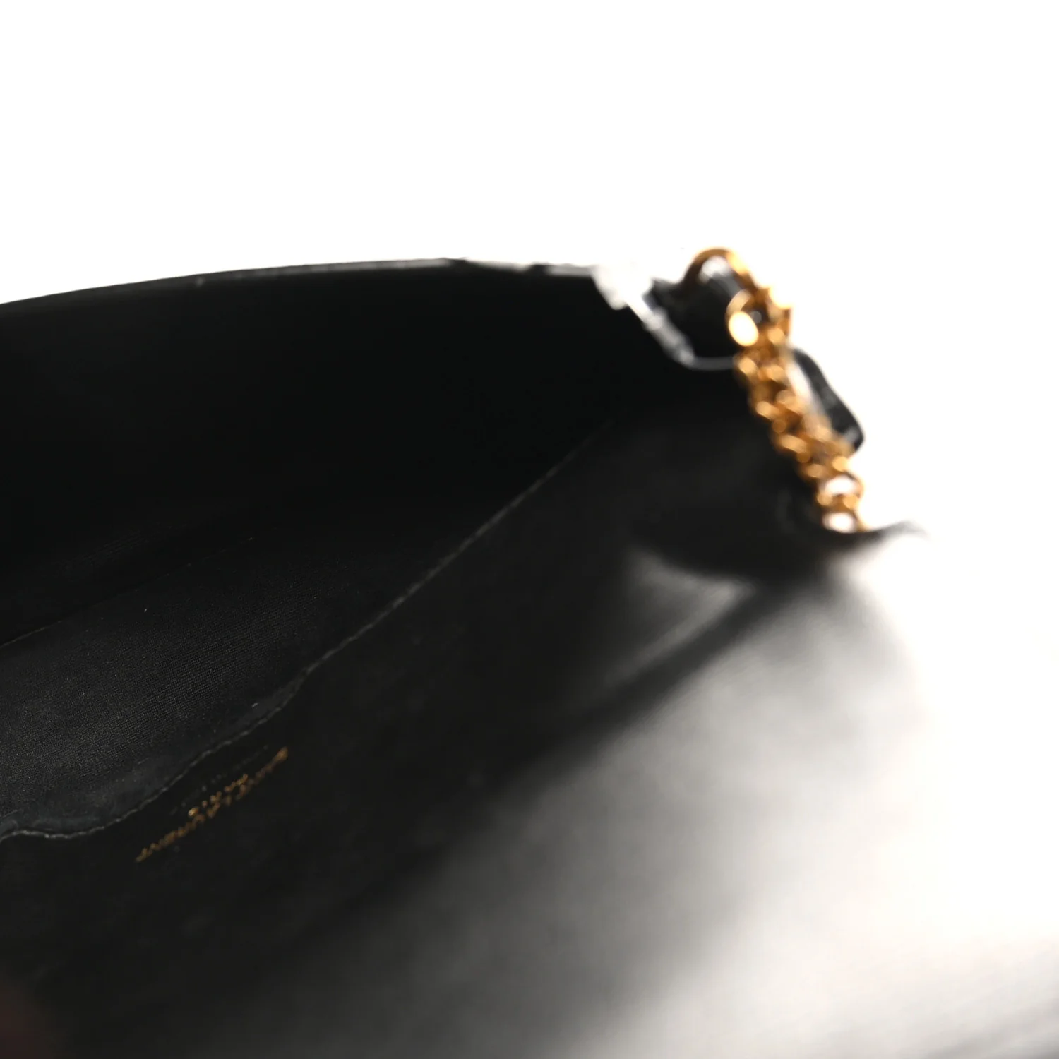 Smooth Calfskin Monogram Phone Holder Crossbody Black - Top Club