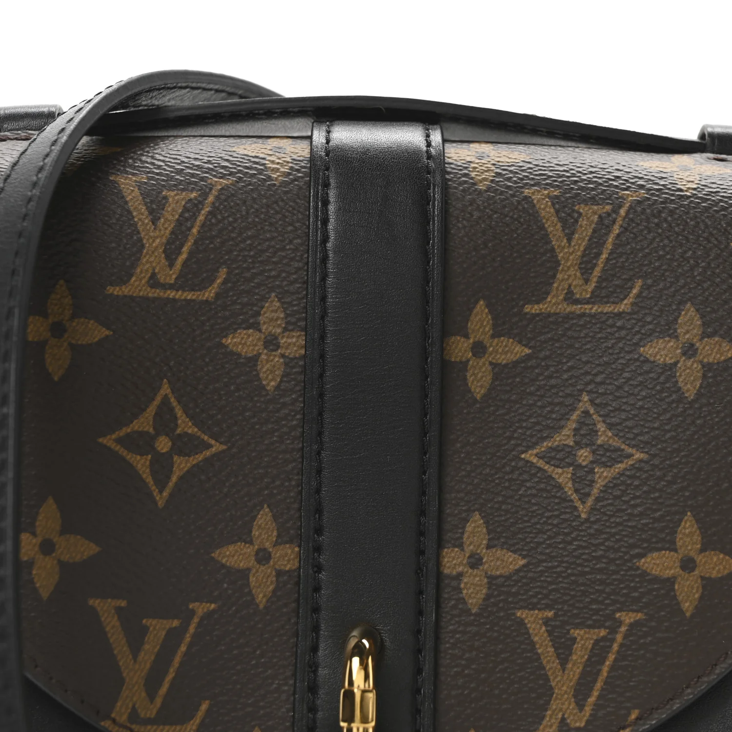 Reverse Monogram Chantilly Lock Black - Top Club