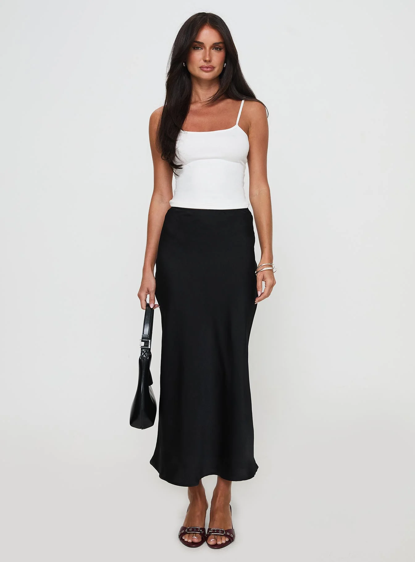 Haley Maxi Skirt Black