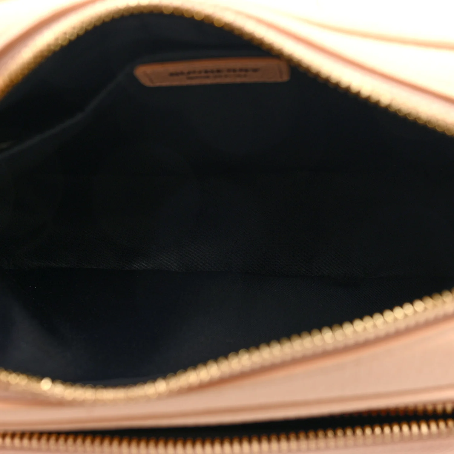 Grained Calfskin Small Camera Bag Peach Pink - Top Club