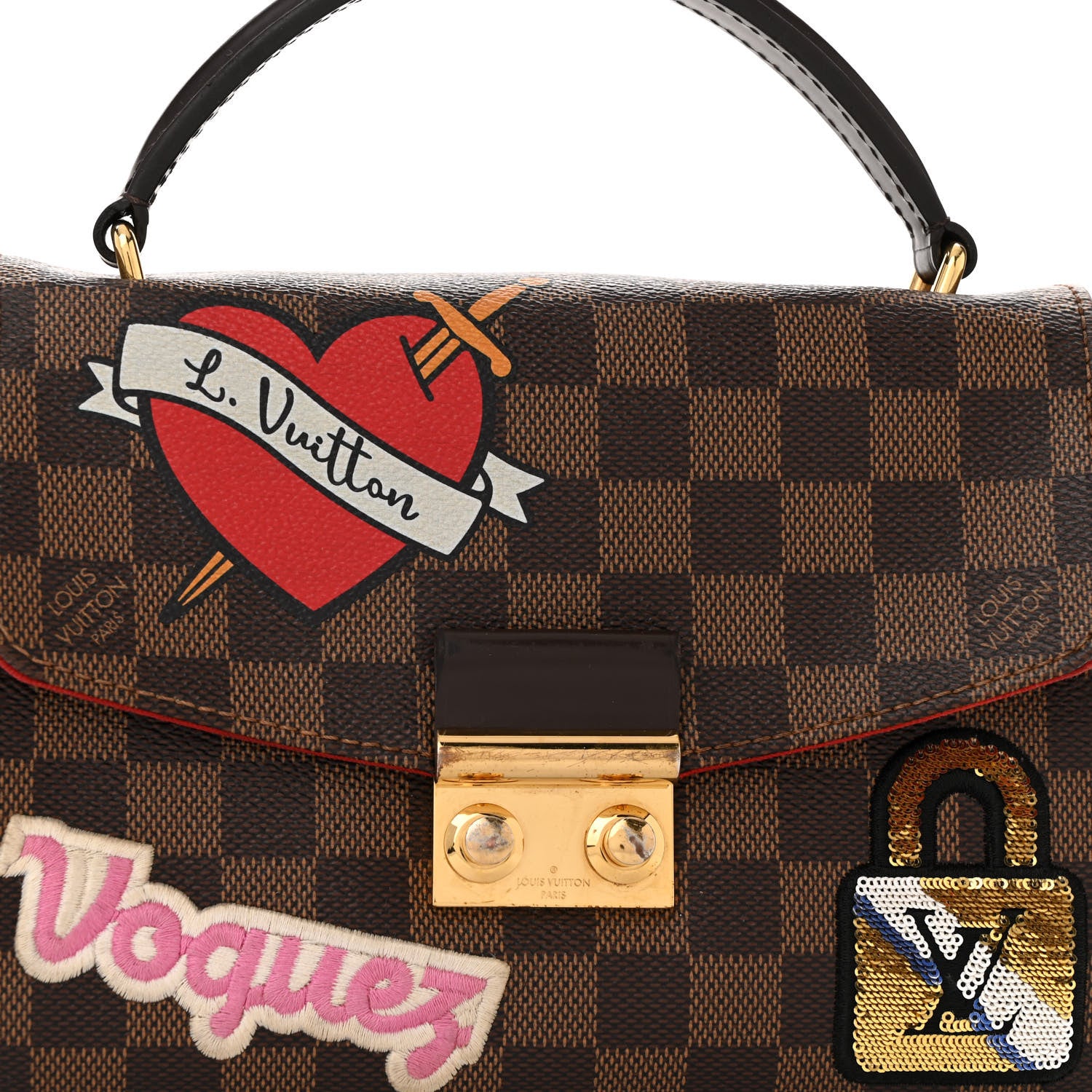 Damier Ebene Patches Croisette - Top Club