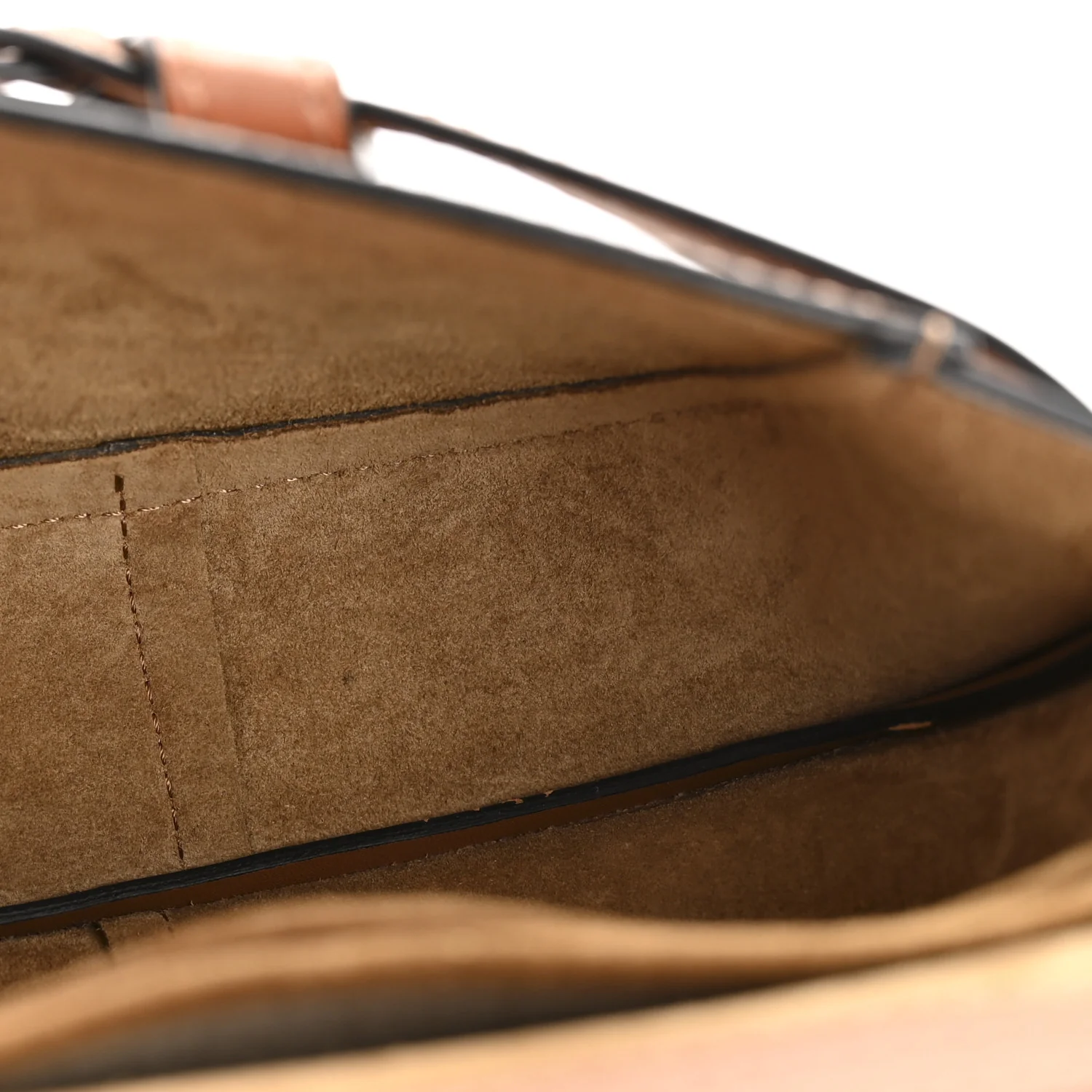 Calfskin Jacquard Mini Gate Dual Bag Tan - Top Club