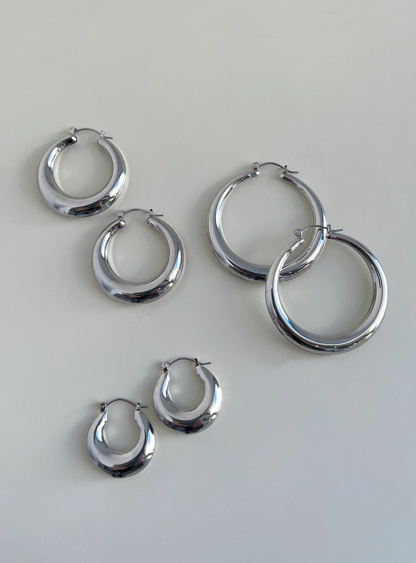 True Paradise Earring Set Silver