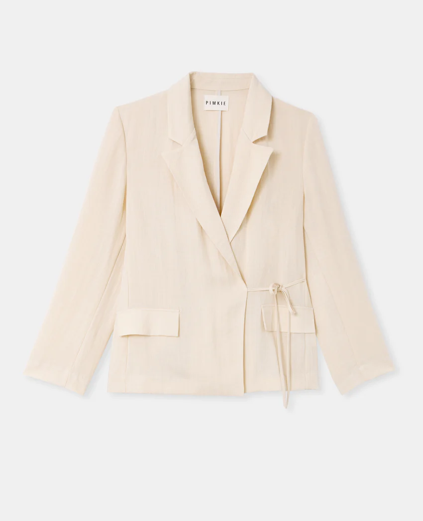 Pimkie Veste blazer fluide portefeuille avec nouette