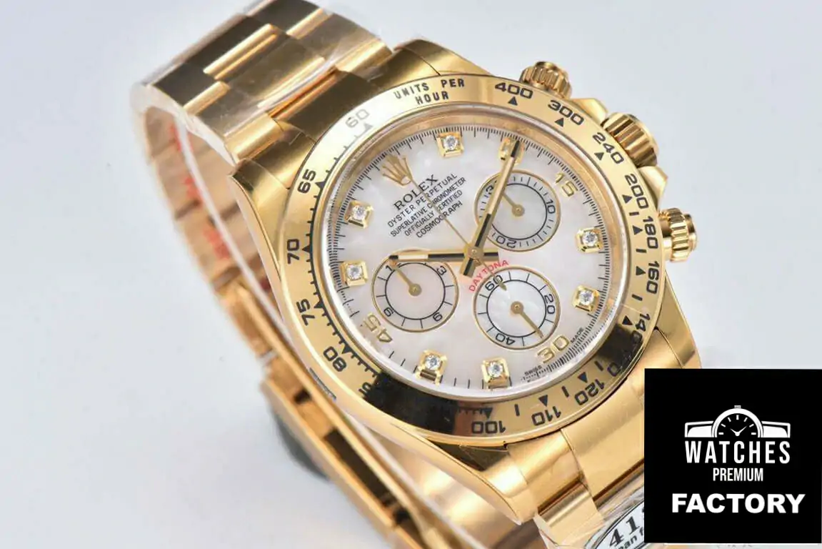 Rolex Cosmograph Daytona M116508-0007 Clean Factory Gold Strap