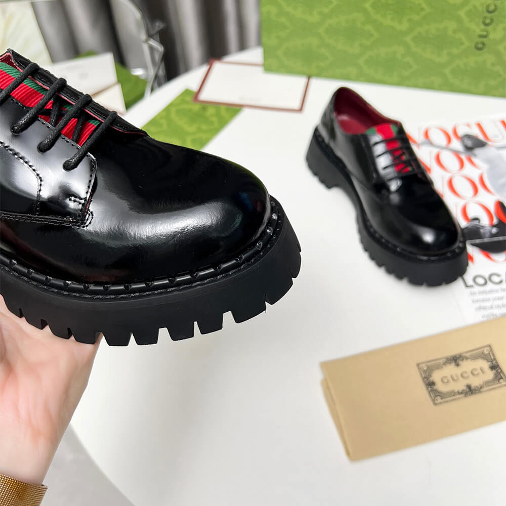 Gucci Women s lace-up with Web - Top Club