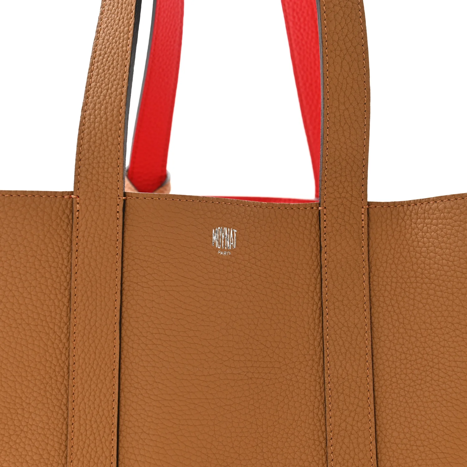 Taurillon Duo Cabas MM Tote Camel Flame - Top Club