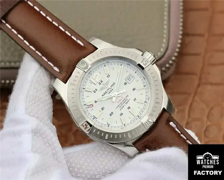 Breitling Colt Automatic A1738811 / G791 / 437X / A20BA.1 GF Factory Brown Strap