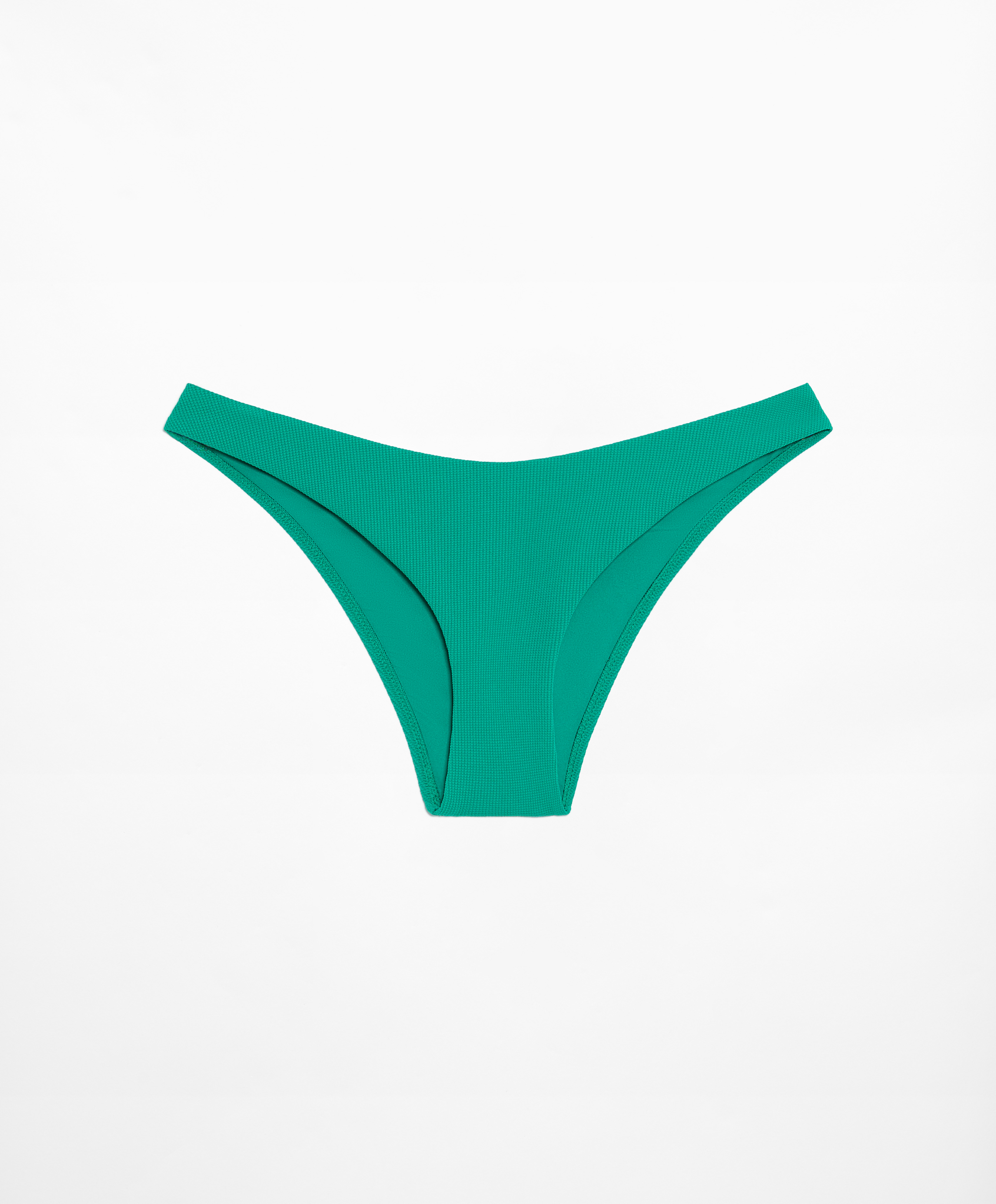OYSHO Piqué medium-coverage U-cut bikini briefs