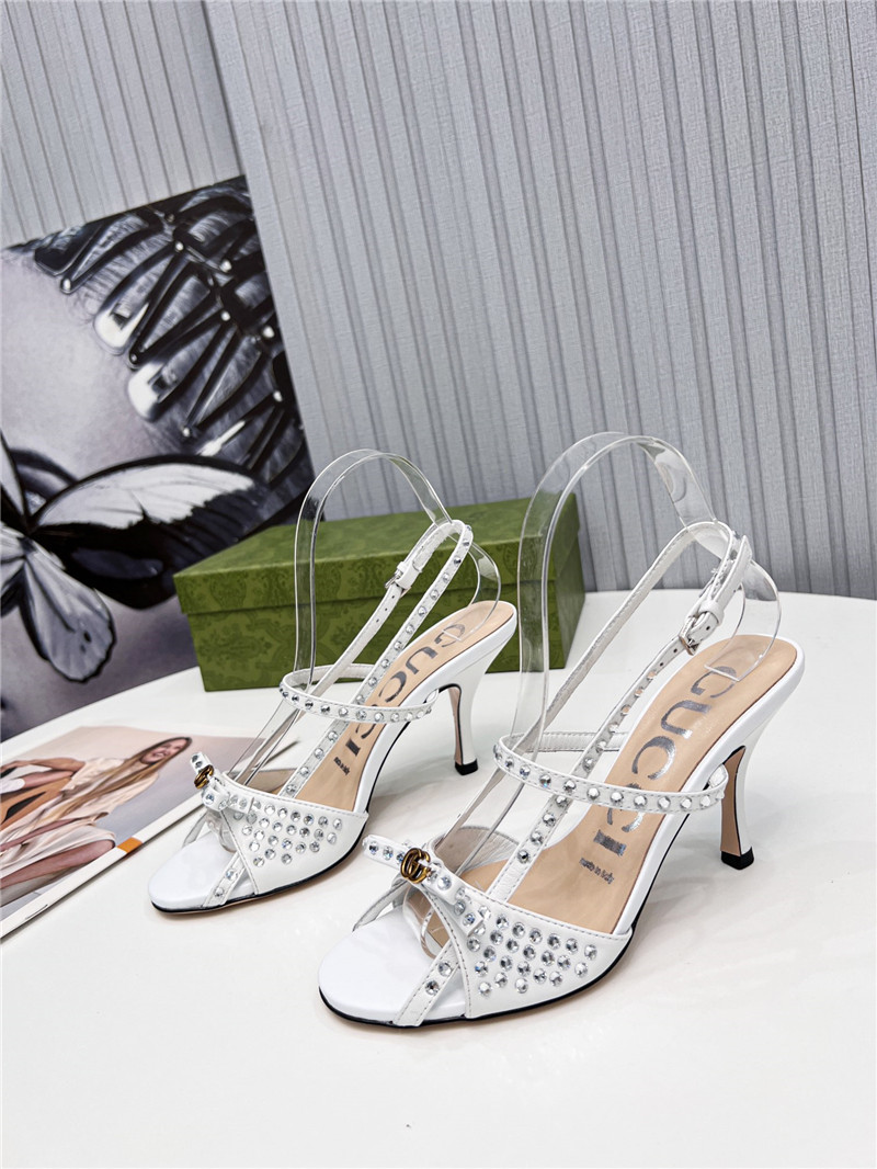 gucci logo high heel sandals - Sneaker Replica Workshop