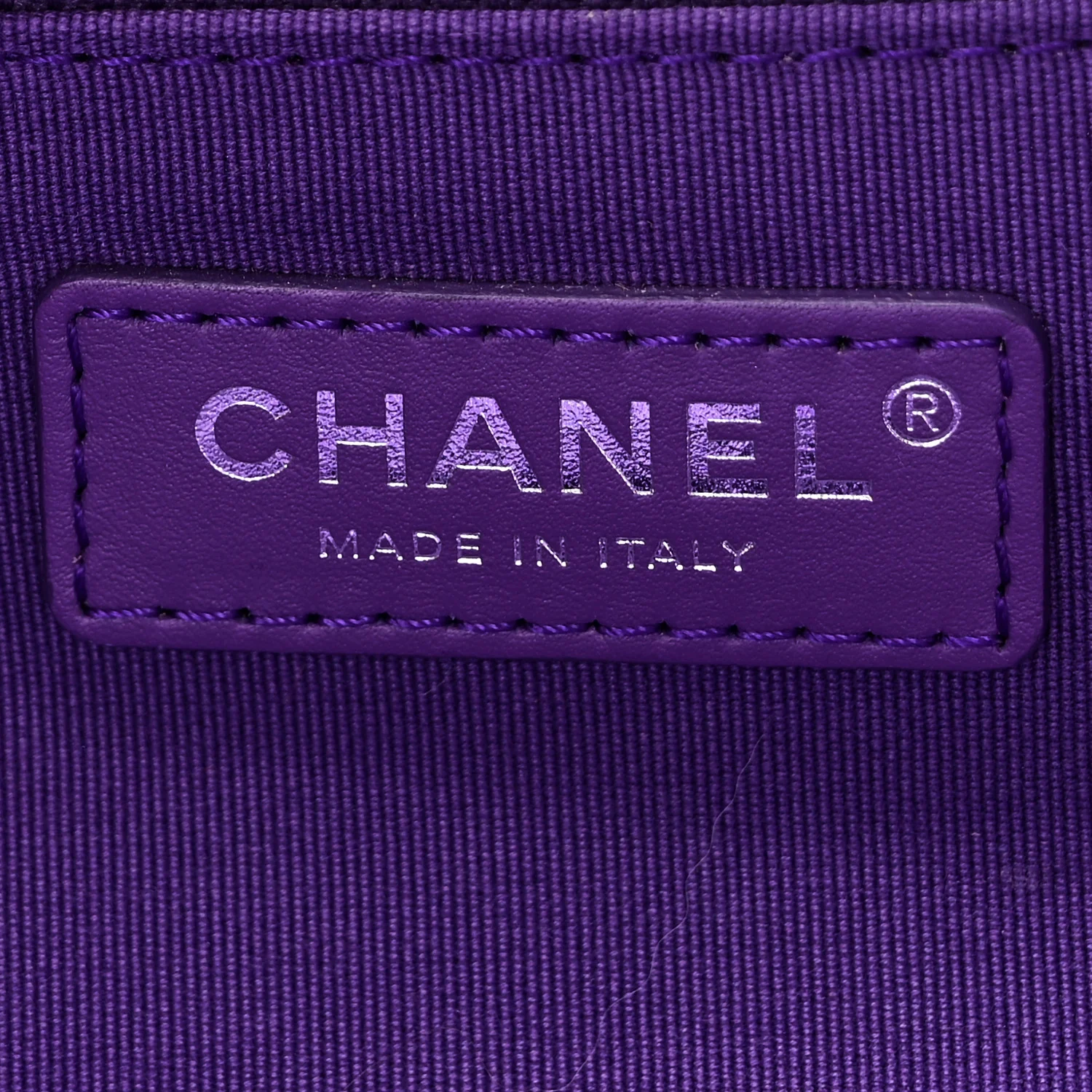 Shaded Calfskin Small Deauville Tote Purple Blue - Top Club