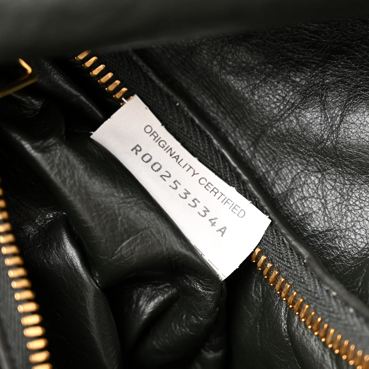 Calfskin Foulard Shoulder Bag Dark Green - Top Club
