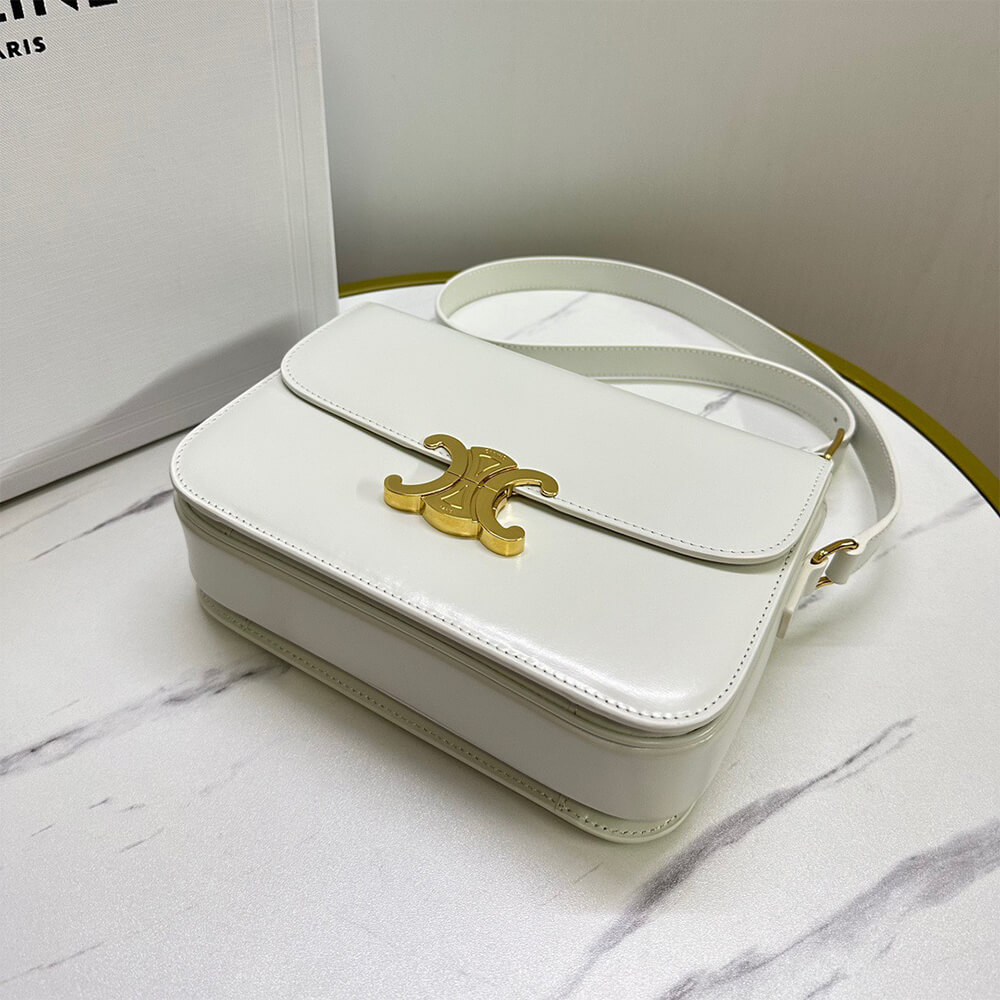 CELINE CLASSIQUE TRIOMPHE BAG in shiny calfskin(HIGH-END GRADE) - Top Club