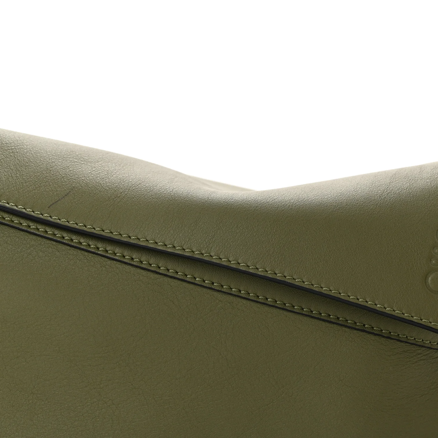 Calfskin Puzzle Hobo Avocado - Top Club