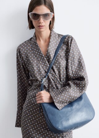 & Other Stories MINI SILK WRAP DRESS