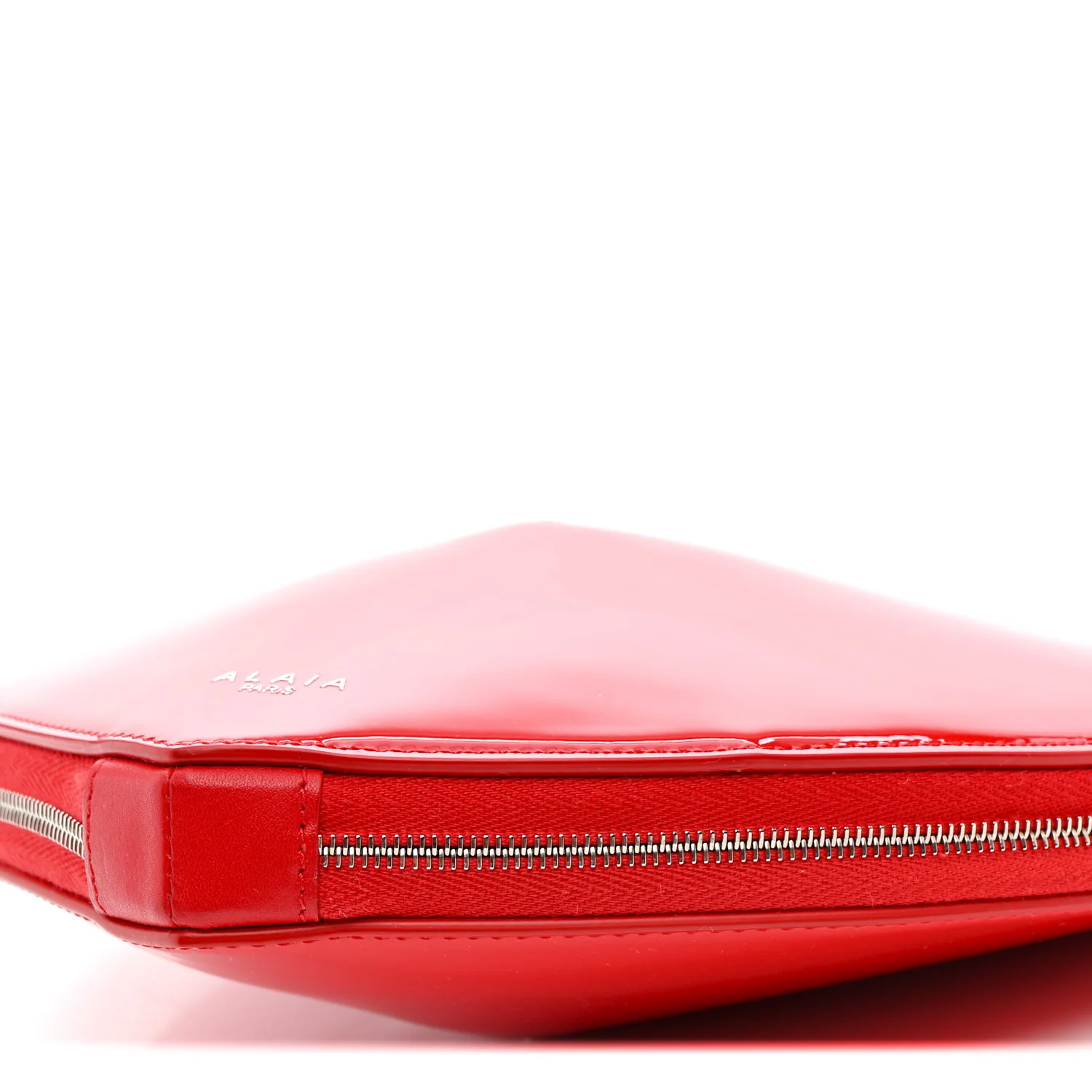 Patent Calfskin Le Coeur Bag Rouge Vermillon - Top Club